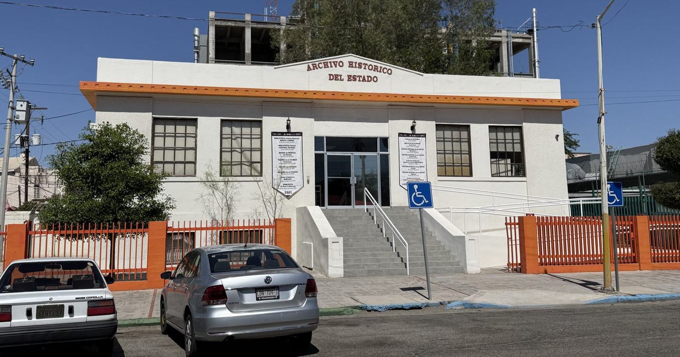 Fachada actual del Archivo Histórico del Estado
