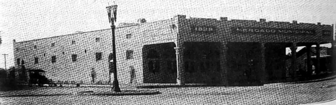 Primer mercado, fachada de 1928
